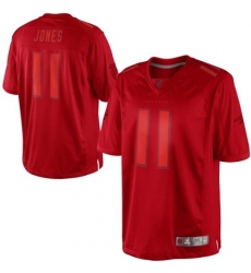 Men's Nike Atlanta Falcons #11 Julio Jones Red Drenched Limited NFL Jersey