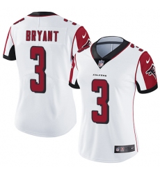 Women's Nike Atlanta Falcons #3 Matt Bryant Elite White NFL Jersey
