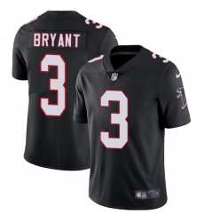 Youth Nike Atlanta Falcons #3 Matt Bryant Elite Black Alternate NFL Jersey