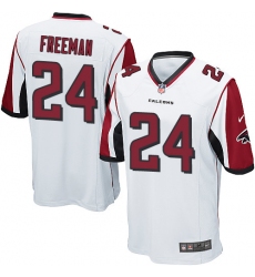 Men's Nike Atlanta Falcons #24 Devonta Freeman Game White NFL Jersey