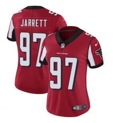 Women's Nike Atlanta Falcons #97 Grady Jarrett Elite Red Team Color NFL Jersey