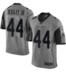 Men's Nike Atlanta Falcons #44 Vic Beasley Limited Gray Gridiron NFL Jersey