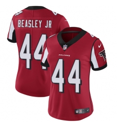 Women's Nike Atlanta Falcons #44 Vic Beasley Elite Red Team Color NFL Jersey