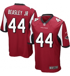Youth Nike Atlanta Falcons #44 Vic Beasley Game Red Team Color NFL Jersey