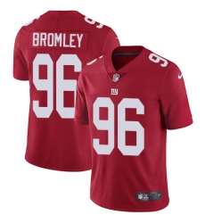 Youth Nike New York Giants #96 Jay Bromley Elite Red Alternate NFL Jersey