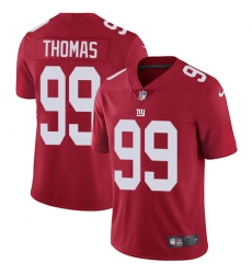Men's Nike New York Giants #99 Robert Thomas Red Alternate Vapor Untouchable Limited Player NFL Jersey