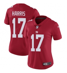 Women's Nike New York Giants #17 Dwayne Harris Elite Red Alternate NFL Jersey