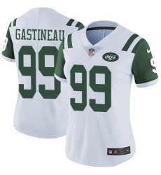 Women's Nike New York Jets #99 Mark Gastineau Elite White NFL Jersey