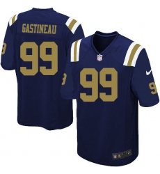 Youth Nike New York Jets #99 Mark Gastineau Elite Navy Blue Alternate NFL Jersey