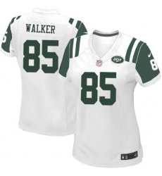 Women's Nike New York Jets #85 Wesley Walker Game White NFL Jersey
