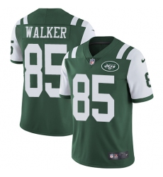 Youth Nike New York Jets #85 Wesley Walker Elite Green Team Color NFL Jersey