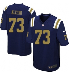 Youth Nike New York Jets #73 Joe Klecko Elite Navy Blue Alternate NFL Jersey
