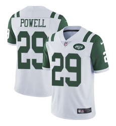 Youth Nike New York Jets #29 Bilal Powell Elite White NFL Jersey
