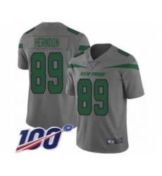 Men's New York Jets #92 Leonard Williams Black Alternate Vapor Untouchable Limited Player 100th Season Football Jersey