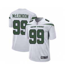 Men's New York Jets #99 Steve McLendon Game White Football Jersey