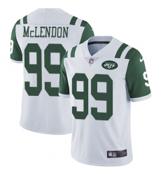 Youth Nike New York Jets #99 Steve McLendon Elite White NFL Jersey