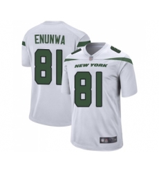 Men's New York Jets #81 Quincy Enunwa Game White Football Jersey