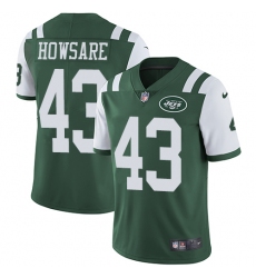 Youth Nike New York Jets #43 Julian Howsare Elite Green Team Color NFL Jersey