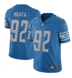Youth Nike Detroit Lions #92 Haloti Ngata Elite Light Blue Team Color NFL Jersey