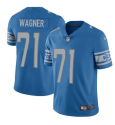 Youth Nike Detroit Lions #71 Ricky Wagner Elite Light Blue Team Color NFL Jersey