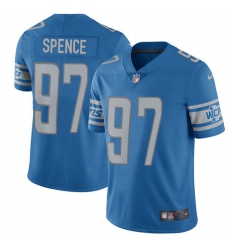Youth Nike Detroit Lions #97 Akeem Spence Elite Light Blue Team Color NFL Jersey