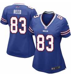 Women's Nike Buffalo Bills #83 Andre Reed Game Royal Blue Team Color NFL Jersey