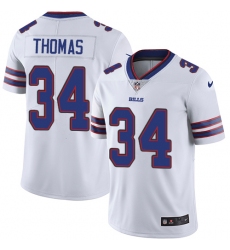 Youth Nike Buffalo Bills #34 Thurman Thomas Elite White NFL Jersey