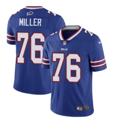Youth Nike Buffalo Bills #76 John Miller Elite Royal Blue Team Color NFL Jersey