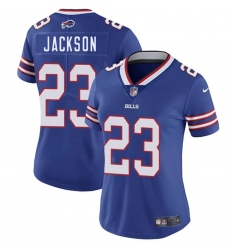 Women's Buffalo Bills #23 Dane Jackson Blue Vapor Stitched Football Jersey(Run Small)