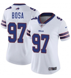 Women's Buffalo Bills #97 Joey Bosa White 2025 Vapor Stitched Football Jersey(Run Small)