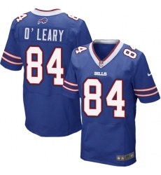 Men's Nike Buffalo Bills #84 Nick O'Leary Elite Royal Blue Team Color NFL Jersey