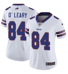 Women's Nike Buffalo Bills #84 Nick O'Leary Elite White NFL Jersey