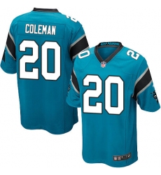 Men's Nike Carolina Panthers #20 Kurt Coleman Game Blue Alternate NFL Jersey