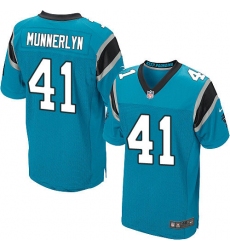 Men's Nike Carolina Panthers #41 Captain Munnerlyn Elite Blue Alternate NFL Jersey