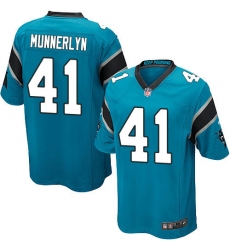 Men's Nike Carolina Panthers #41 Captain Munnerlyn Game Blue Alternate NFL Jersey