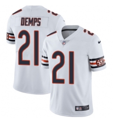 Youth Nike Chicago Bears #21 Quintin Demps Elite White NFL Jersey