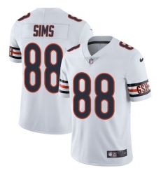 Youth Nike Chicago Bears #88 Dion Sims Elite White NFL Jersey