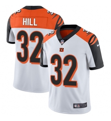 Men's Nike Cincinnati Bengals #32 Jeremy Hill Vapor Untouchable Limited White NFL Jersey