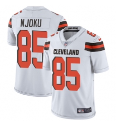 Youth Nike Cleveland Browns #85 David Njoku Elite White NFL Jersey