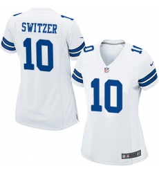 Women's Nike Dallas Cowboys #10 Ryan Switzer Game White NFL Jersey