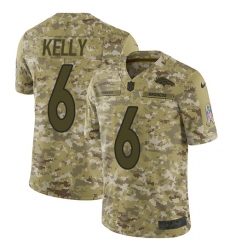 Men's Nike Denver Broncos #6 Chad Kelly Limited Camo 2018 Salute to Service NFL Jersey