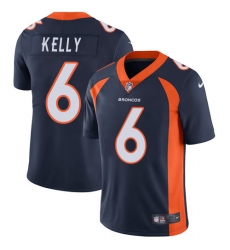 Youth Nike Denver Broncos #6 Chad Kelly Navy Blue Alternate Vapor Untouchable Limited Player NFL Jersey