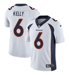 Youth Nike Denver Broncos #6 Chad Kelly White Vapor Untouchable Limited Player NFL Jersey
