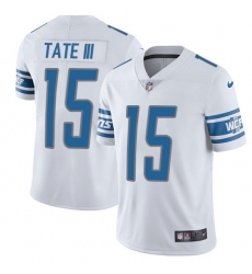 Youth Nike Detroit Lions #15 Golden Tate III Elite White NFL Jersey