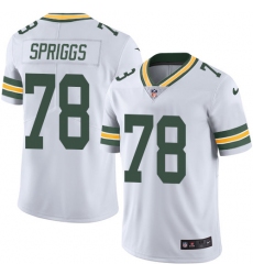 Youth Nike Green Bay Packers #78 Jason Spriggs Elite White NFL Jersey