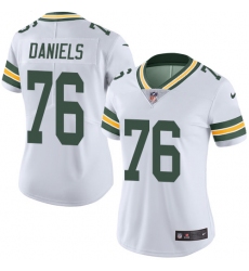 Women's Nike Green Bay Packers #76 Mike Daniels Elite White NFL Jersey