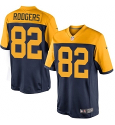 Men's Nike Green Bay Packers #82 Richard Rodgers Limited Navy Blue Alternate NFL Jersey