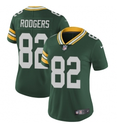 Women's Nike Green Bay Packers #82 Richard Rodgers Elite Green Team Color NFL Jersey