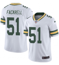 Youth Nike Green Bay Packers #51 Kyler Fackrell Elite White NFL Jersey