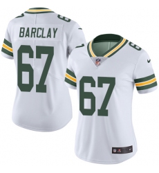 Women's Nike Green Bay Packers #67 Don Barclay Elite White NFL Jersey
